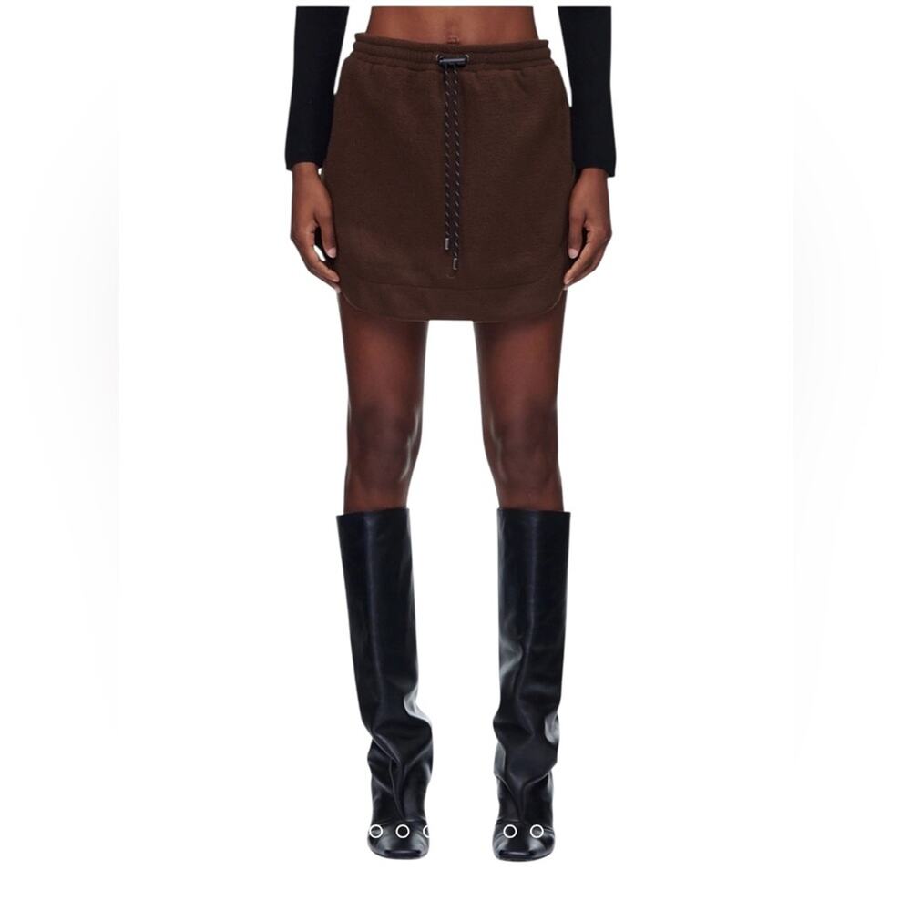 <<KkCo Pacific Fleece Mini Skirt in Mud – Sz Med
